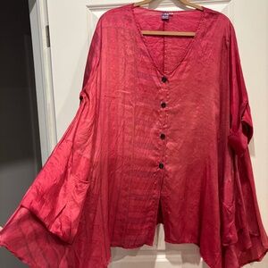 Pink Silk Tunic